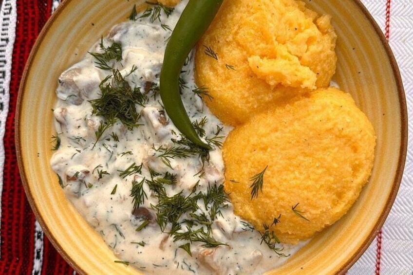 Delicious home made mushroom stew 3