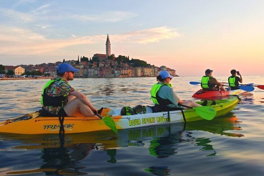 Rovinj amazing kayak tour-free drink &snorkeling &jumps &photos 3