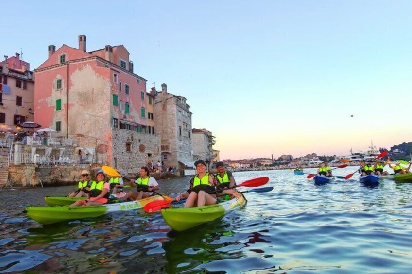 Rovinj amazing kayak tour-free drink &snorkeling &jumps &photos 5