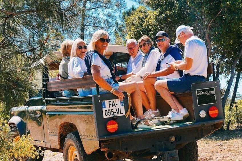 4x4 tour in a winery followed by a tasting 1
