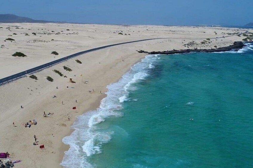 From South Fuerteventura 4x4 Tour Corralejo Dunes and El Cotillo 2
