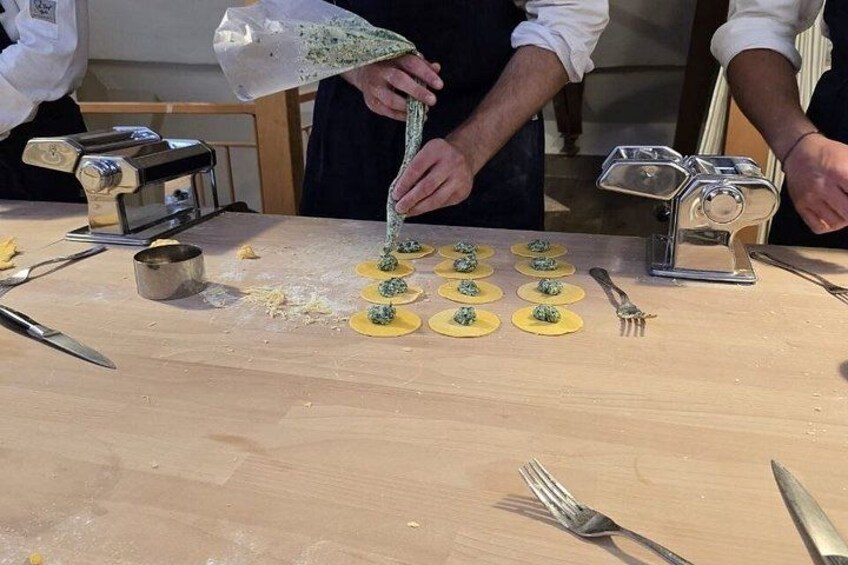 Tuscan, Italian, tiramisu cooking class and tasting 3 wines 2