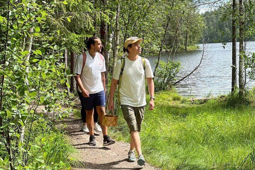 Enchanting Afternoon in Nuuksio National Park with Campfire snack 2