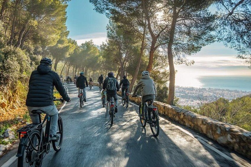 Malaga 2 Hours E-Bike Tour with Gibralfaro Forest 1