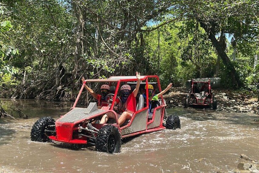 Combo Buggy & waterfall Damajagua from amber cove & Taino bay 3