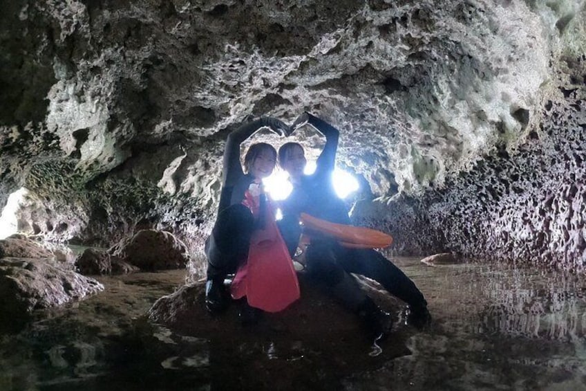 Blue Cave & Tropical Fish Private Snorkeling ！Free Photo Gift 3
