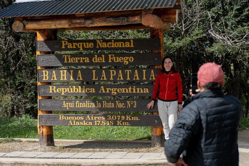 End of Route 3, Lapataia Bay 2