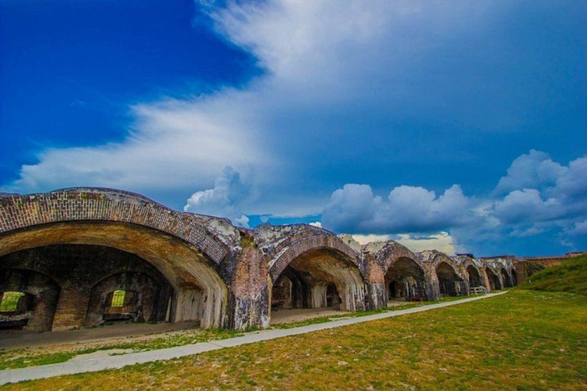 Fort Pickens eastern battlements 1