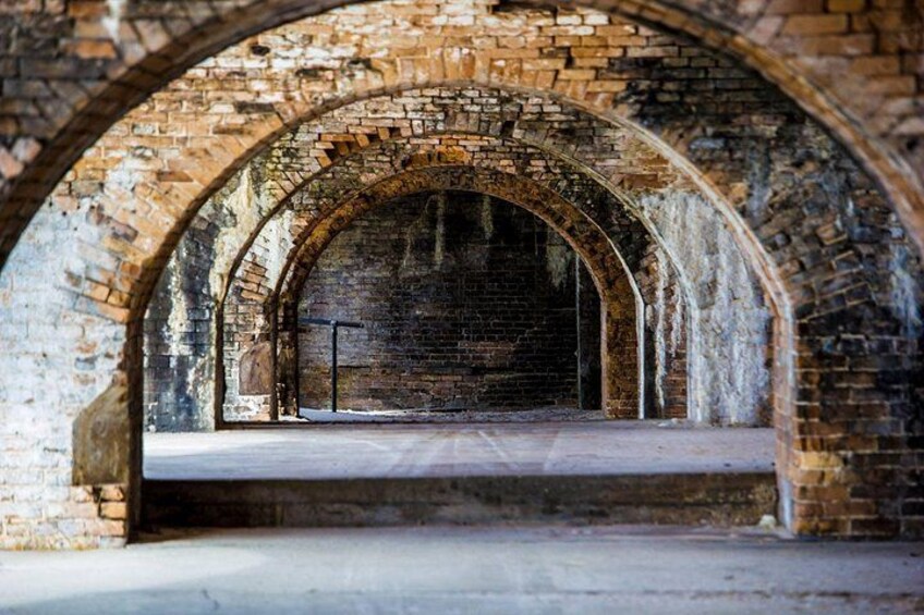 Arched locally made brick fortifications 2