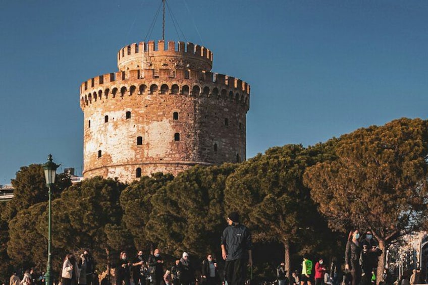 The most important landmark of Thessaloniki the White Tower. 1