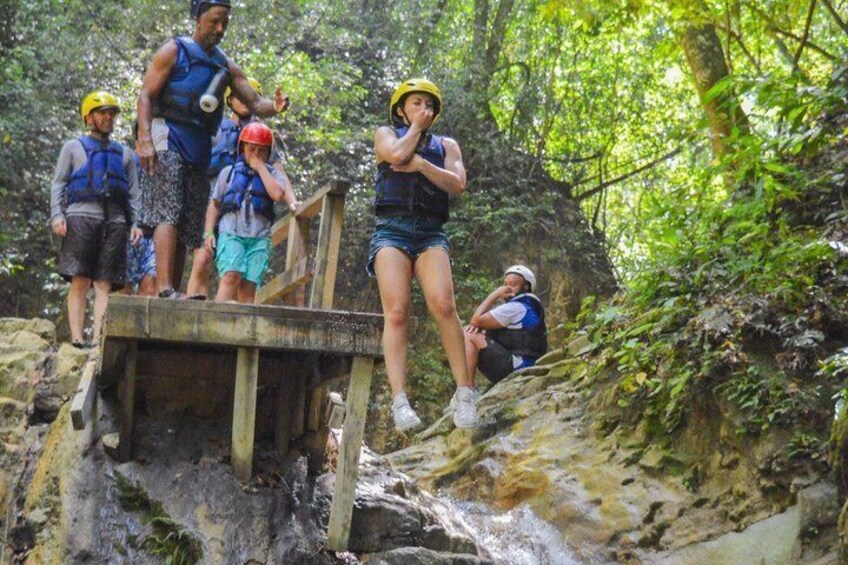 Small Group Waterfalls in Puerto Plata hike jump or Slide Tour 5