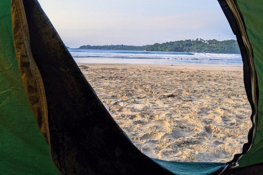 Beach Camping in Sri Lanka – Sleep under the stars with the sound of the ocean waves. 5
