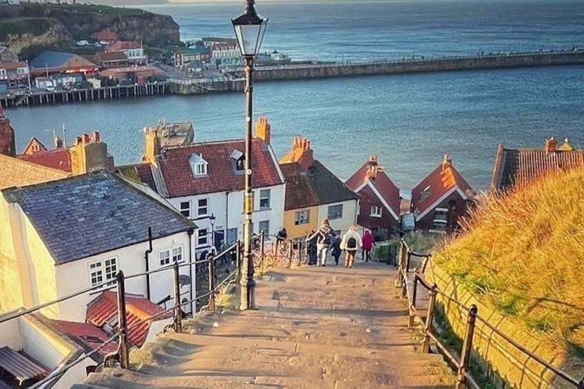Nth York Moors Steam Train (incl) & Whitby Small Group Day Trip. 2