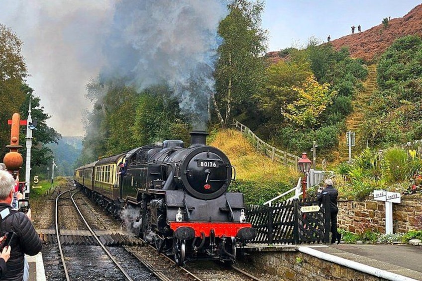 Nth York Moors Steam Train (incl) & Whitby Small Group Day Trip. 1