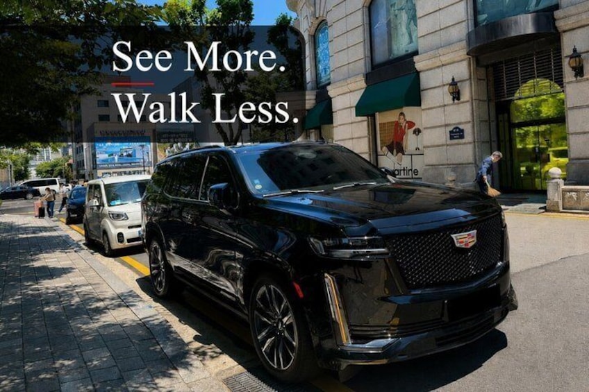 Seoul: Private Luxury SUV Tour | Minimum Walking & Comfort 1