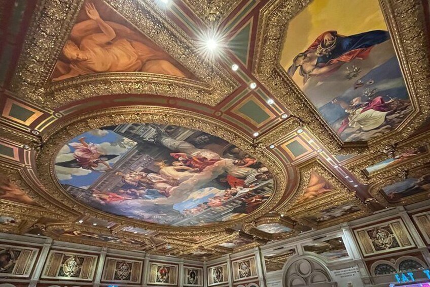 Ceiling Art at Venetian Hotel 2