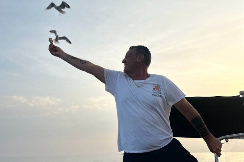 Small Group Cinque Terre Sunset Boat Tour with Prosecco and Swim 4