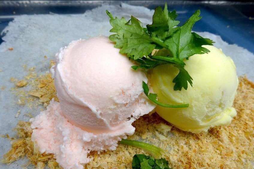 Ice Cream with Peanut Roll 2
