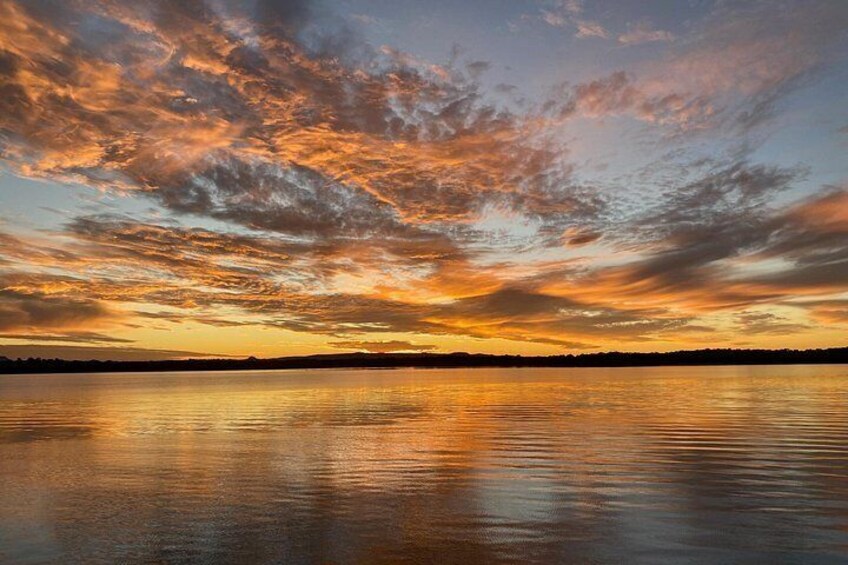 Sunset over Lake Cooroibah 4