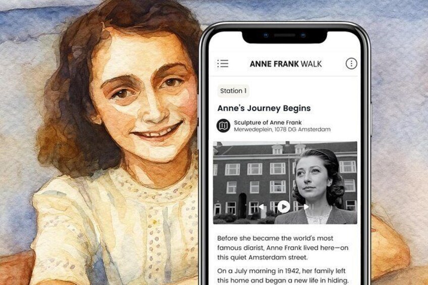 Anne Frank Walk: An AI Immersive Mobile Guided Tour in Amsterdam 1