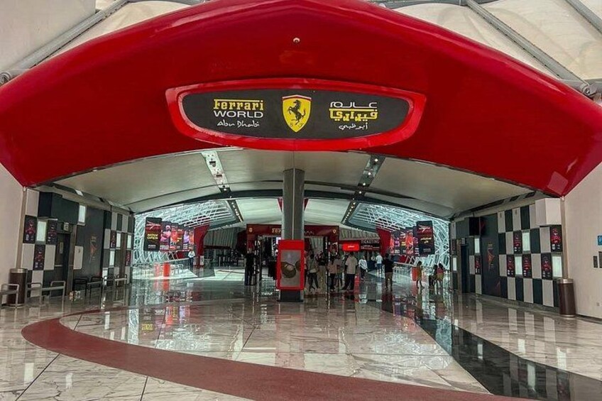 Yas Island Single or Multiple Parks Combo Ferrari, Warner or Yas 2