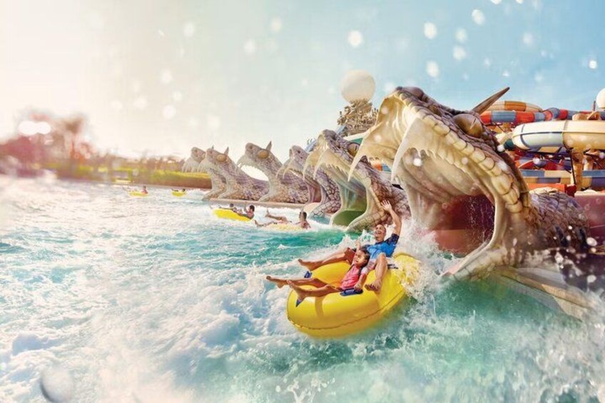 Yas Island Single or Multiple Parks for Ferrari, Warner or Yas 3