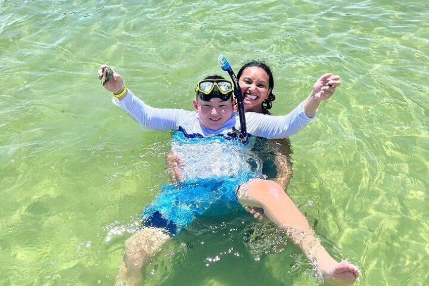 Private Crab Island Dolphins Snorkeling Sunset All Inclusive 4