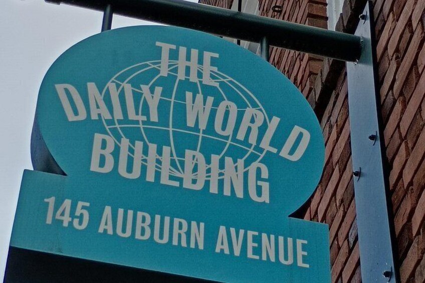 The Atlanta Daily World, the first African American Daily Newspaper in the United States. 5