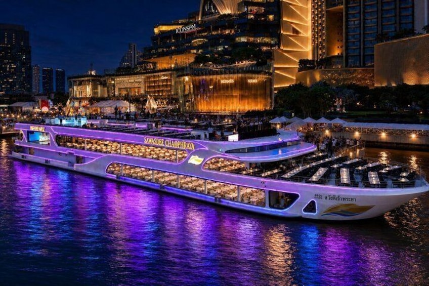 Bangkok Luxury Dinner Cruise with Thai Cultural Show by Sawasdee 1