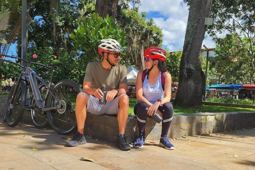 E-Bike Travelers Experiencing Local Life in La Ceja 2