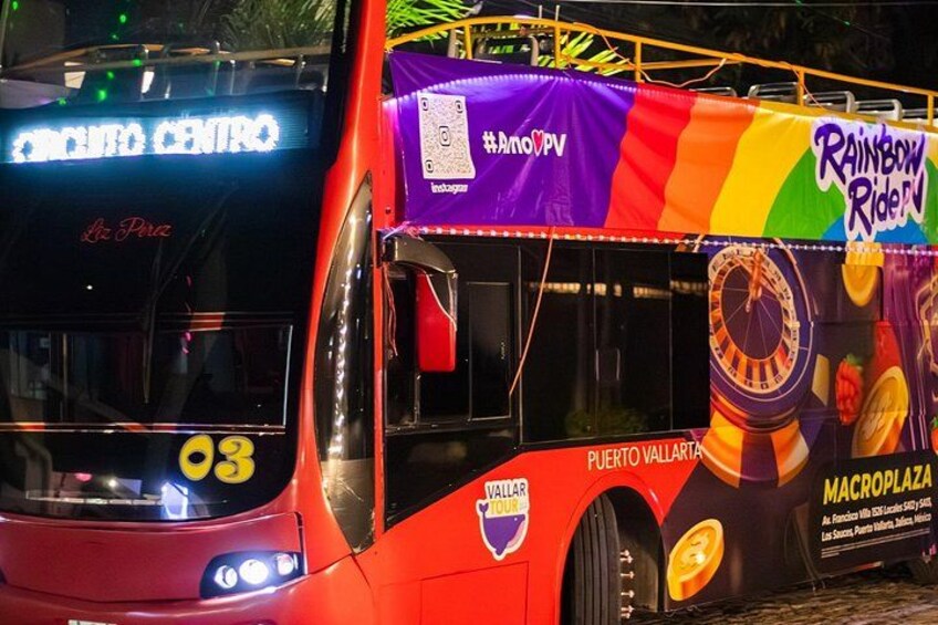 RAINBOW RIDE PV - LGBTQ+ City Party Bus / Bus de fiesta LGBTQ+ 3