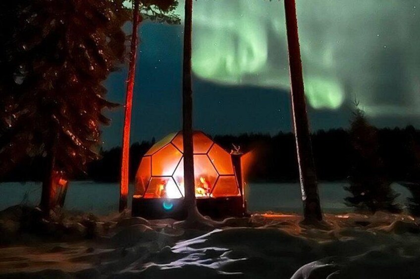 VIP Traditional Finnish Dinner in Igloo Under the Northern Lights 5