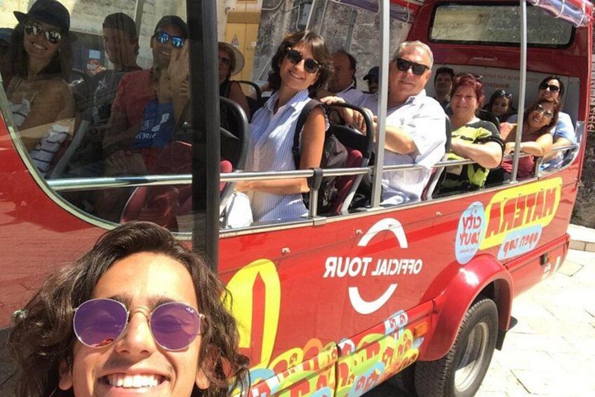 Panoramic Tour of the Sassi of Matera in Open-Bus with House-Cave 2