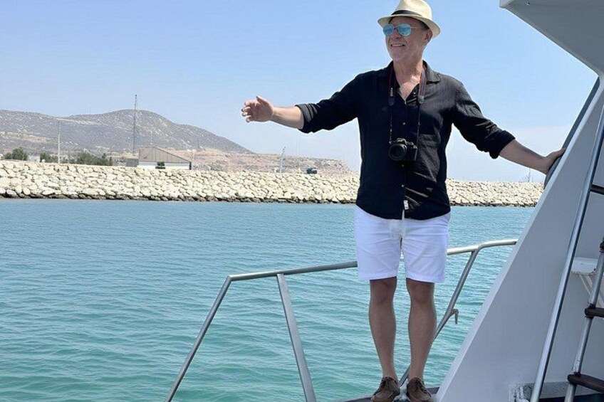 Agadir Yacht Cruise with Swimming Fishing and Lunch on Sitatunga 2