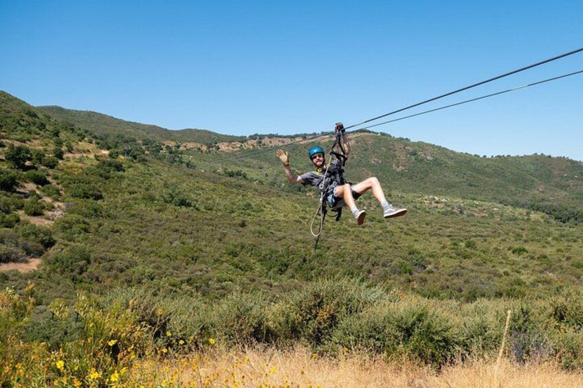 Zip Zoom Ziplines at La Jolla Indian Adventure Park 2