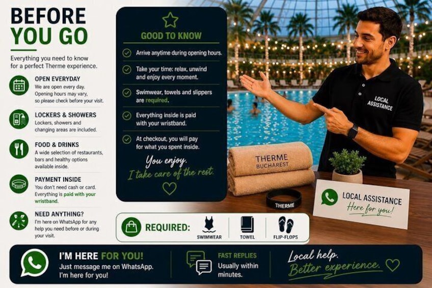 Therme Bucharest Entry Ticket with Local Assistance 2