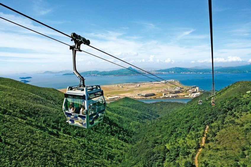 Ngong Ping Cable Car on Lantau Island 4
