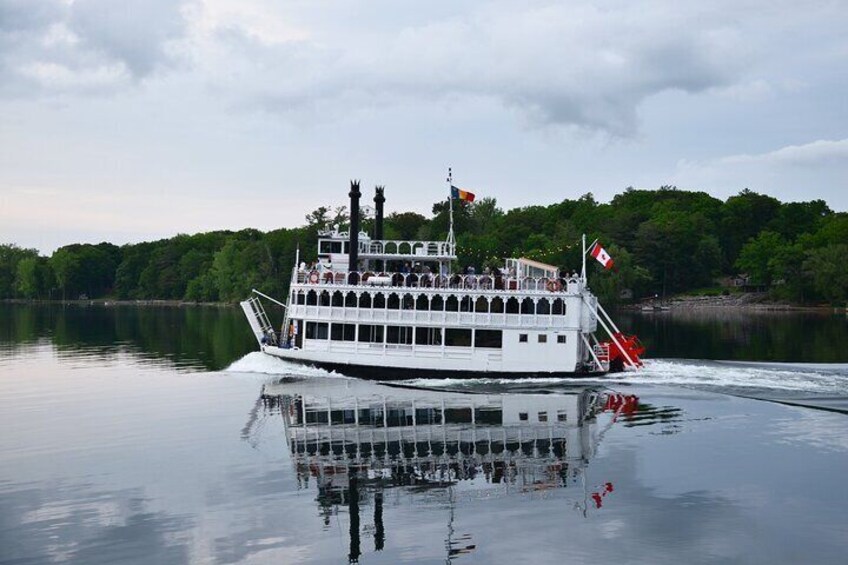 Sails Monday & Tuesday evenings aboard the Island Queen 2