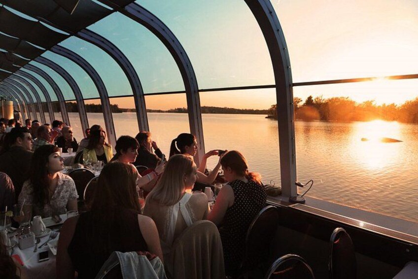 Soak up the sunset on board the Island Star 3