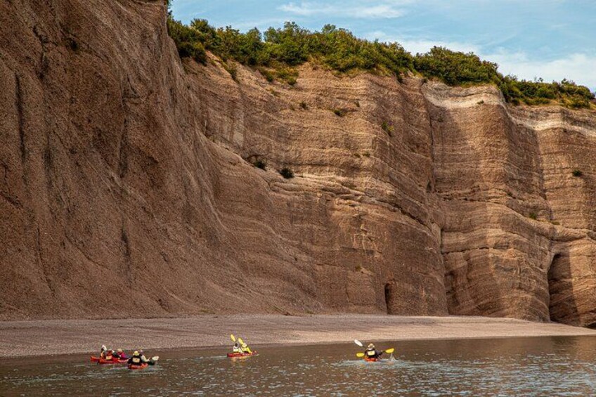 Kayak the Bay of Fundy Sea Caves 2
