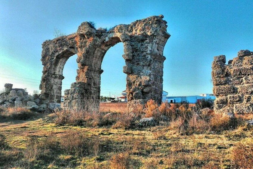 Historic Roman traces along the travel route 2