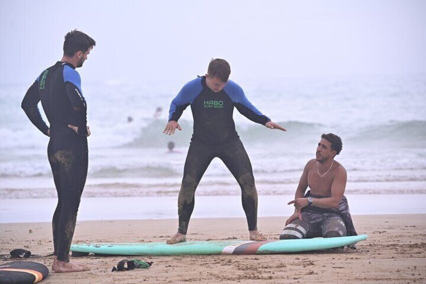 Surf Activity in Panorama Beach Taghazout Morocco 1