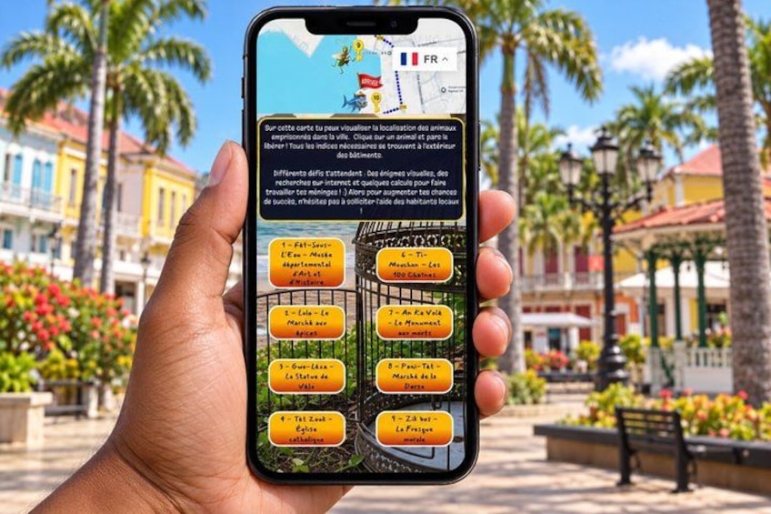 Pointe-à-Pitre: smartphone-based scavenger hunt tour (1 hour 30) 5