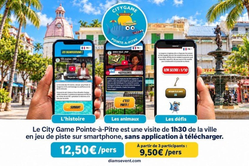 Pointe-à-Pitre: smartphone-based scavenger hunt tour (1 hour 30) 2
