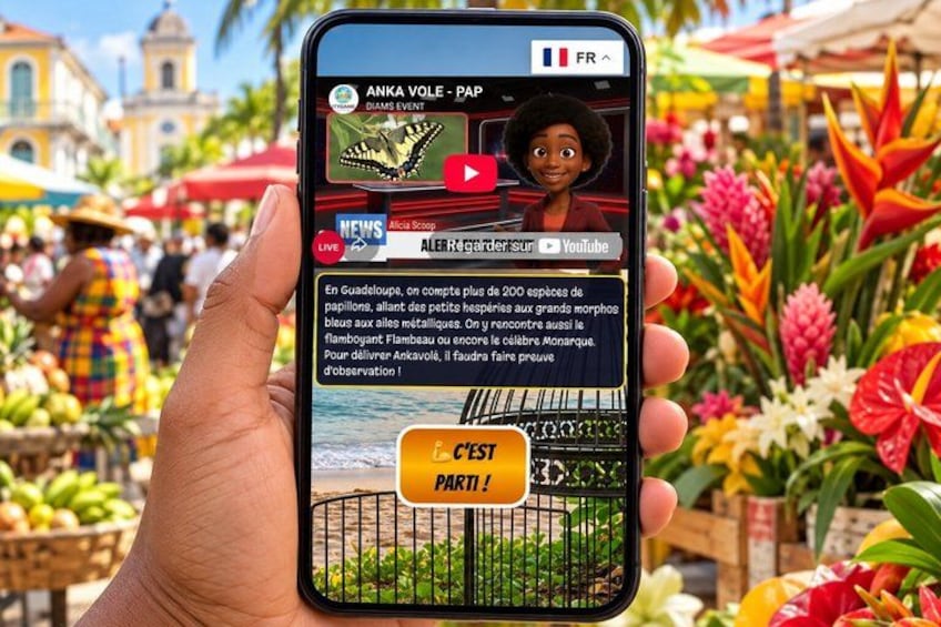 Pointe-à-Pitre: smartphone-based scavenger hunt tour (1 hour 30) 1