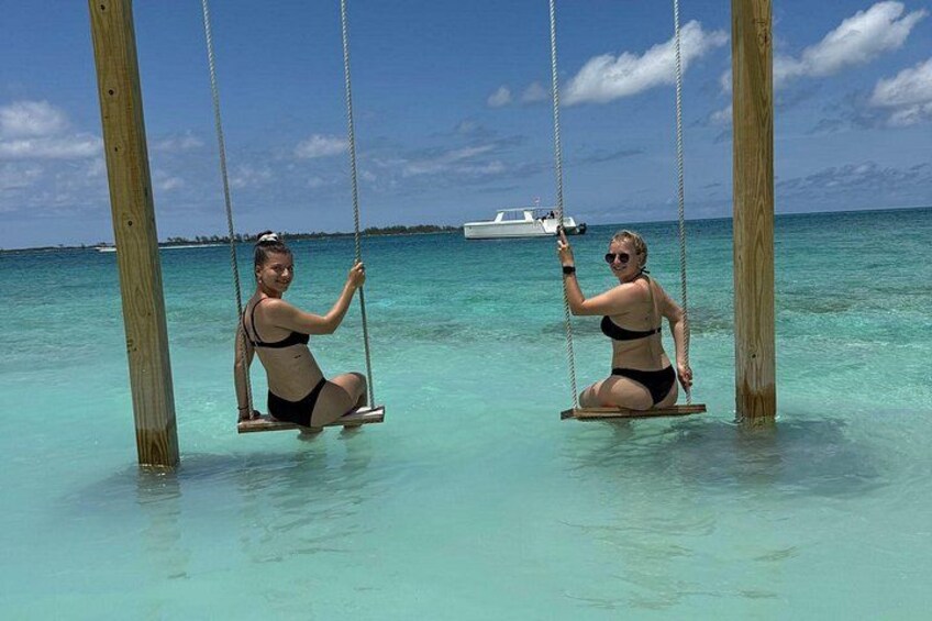 3 islands Tour with snorkelling ,Pigs, Turtles & beach club lunch 3