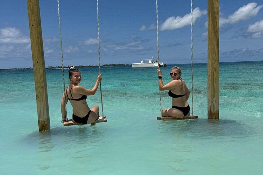 3 islands Tour with snorkelling ,Pigs, Turtles & beach club lunch 2