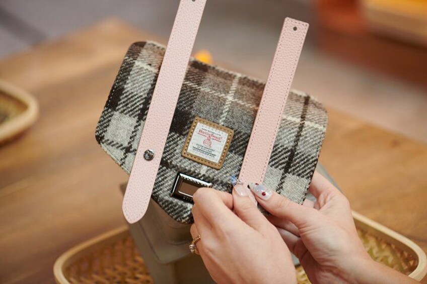 Islander Harris Tweed® Mini Satchel Making Workshop 2