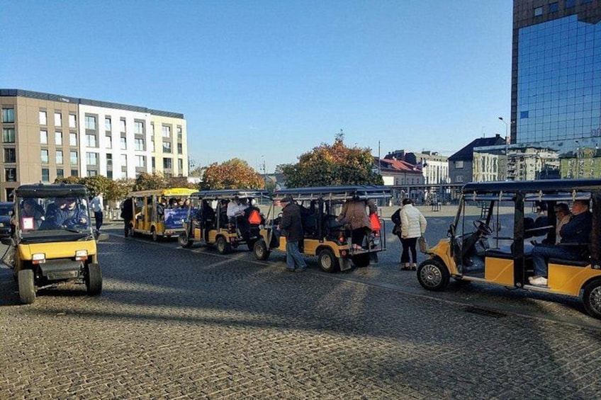 Krakow Jewish Quarter and Ghetto Tour by Electric Golf Cart 2