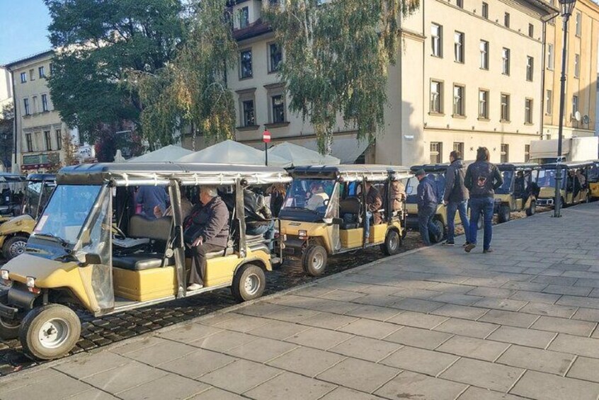 Krakow Jewish Quarter and Ghetto Tour by Electric Golf Cart 2
